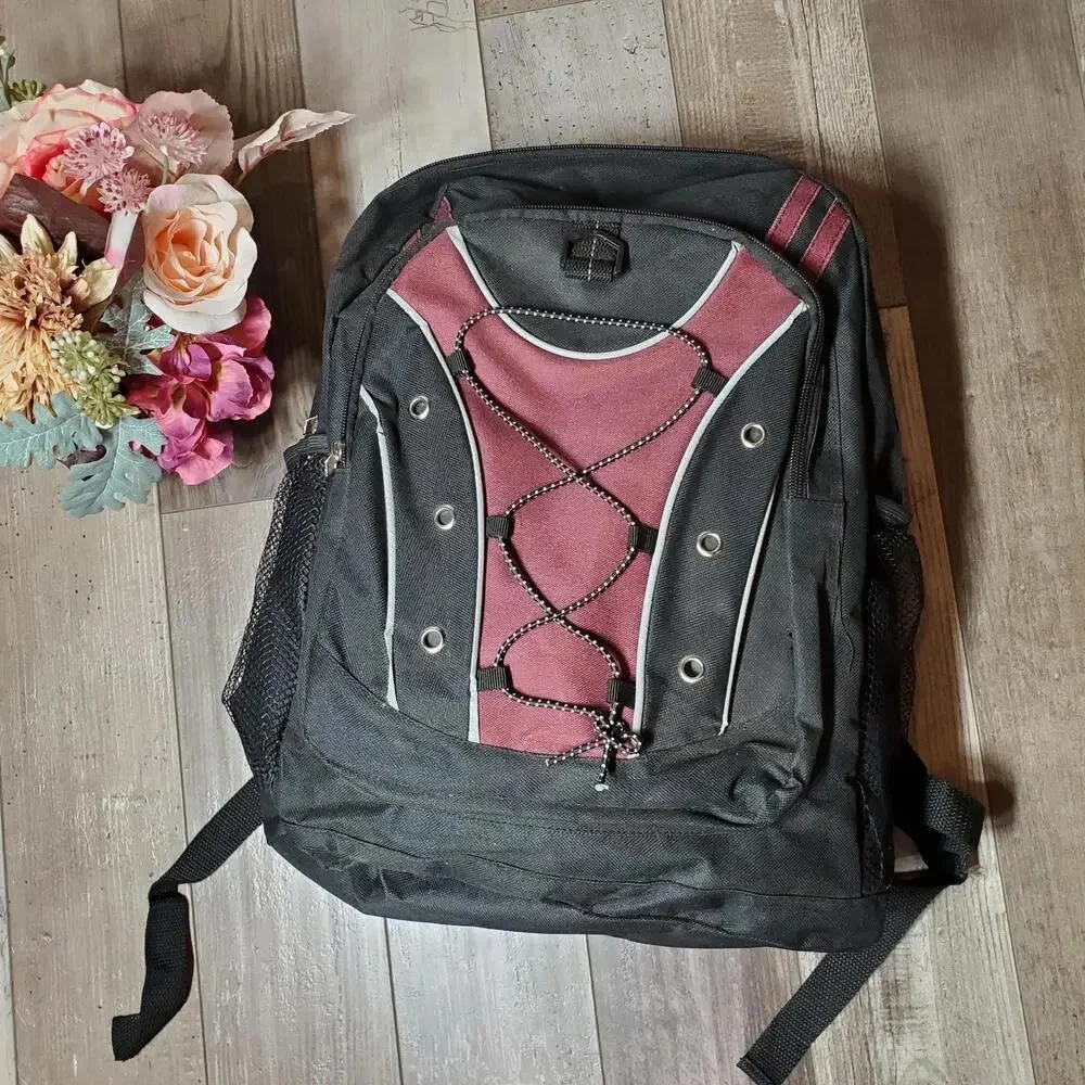 N/A burgundy black